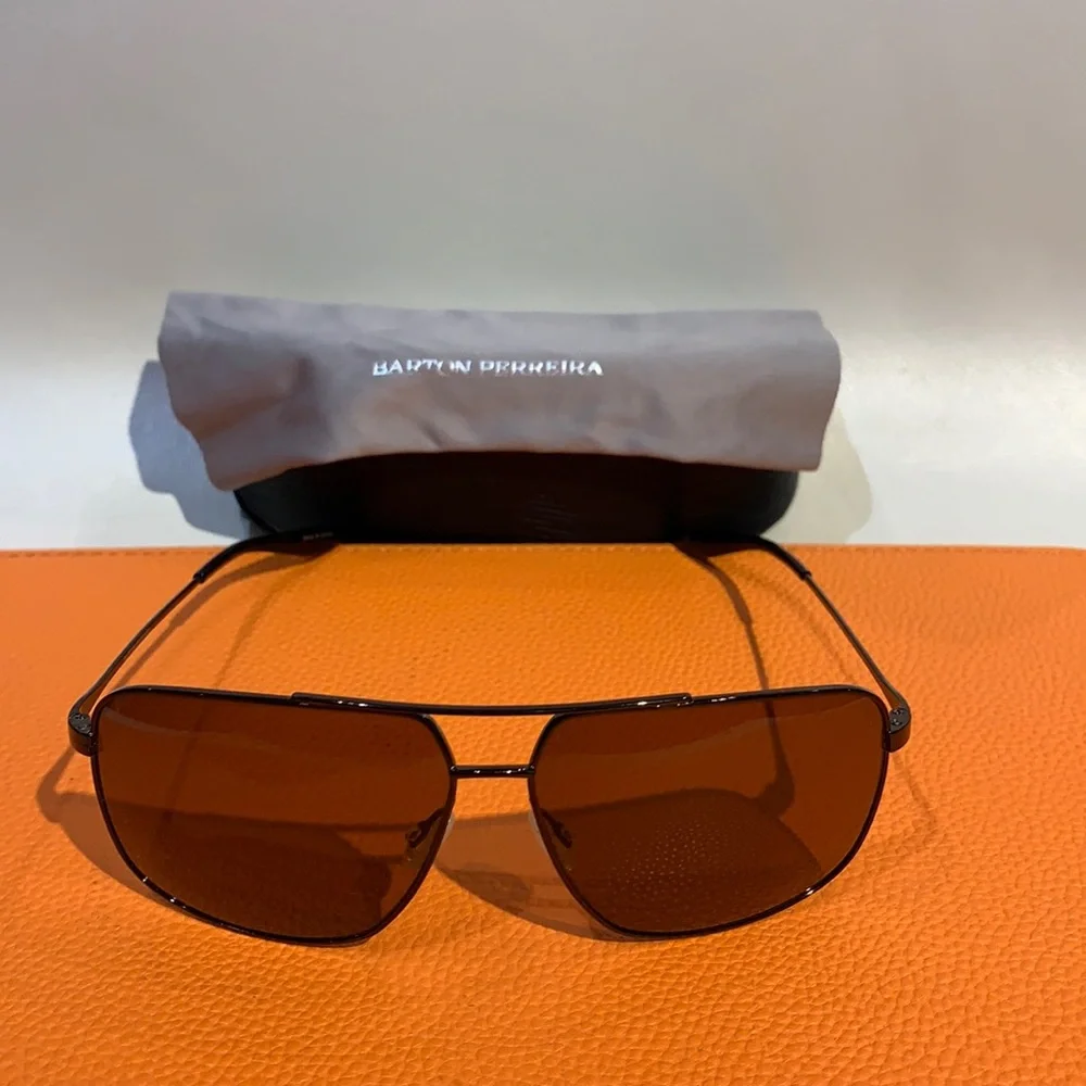New Men’s Authentic Barton Perreira Sunglasses - Picture 1 of 7